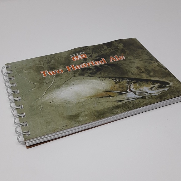 ♻️ Two Hearted Ale Beer Carton Upcycled Notebook - Picture 2 of 8